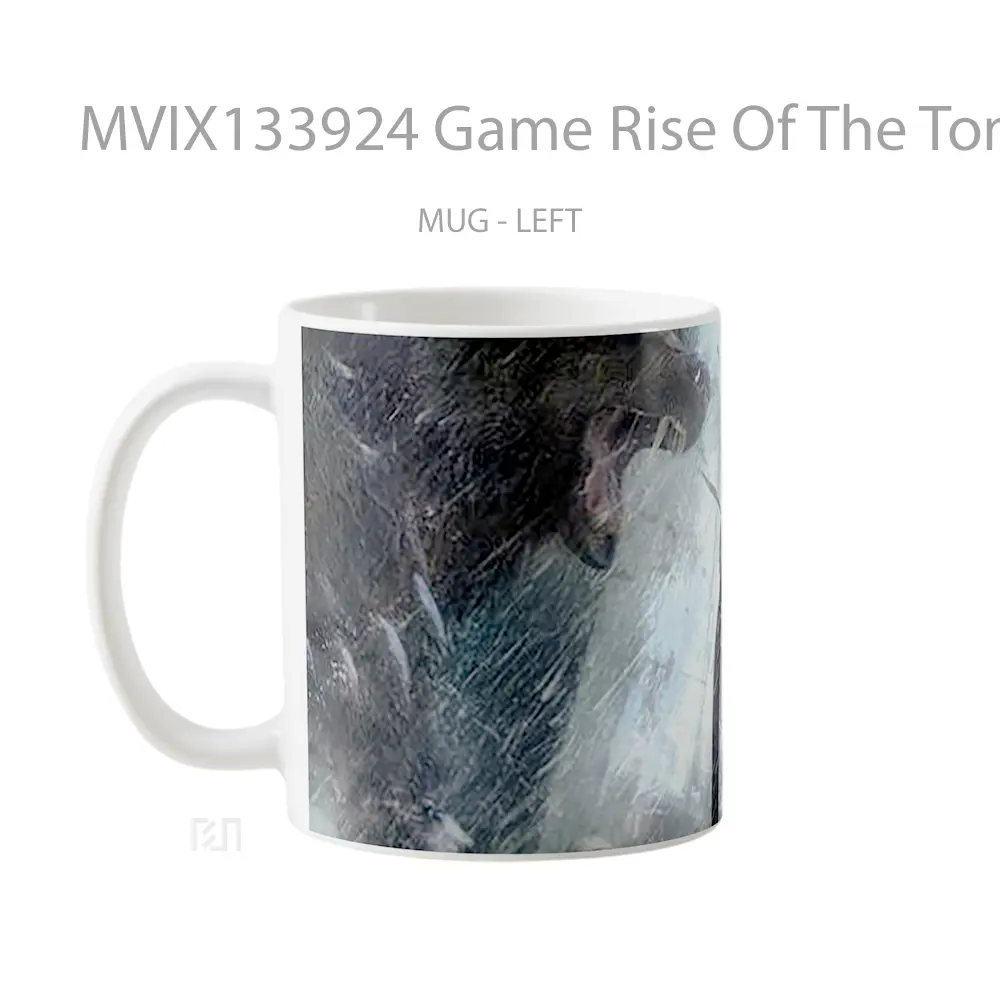 Mug Game Rise Of The Tomb Raider V2 Cangkir Gamer - All-side / Desain