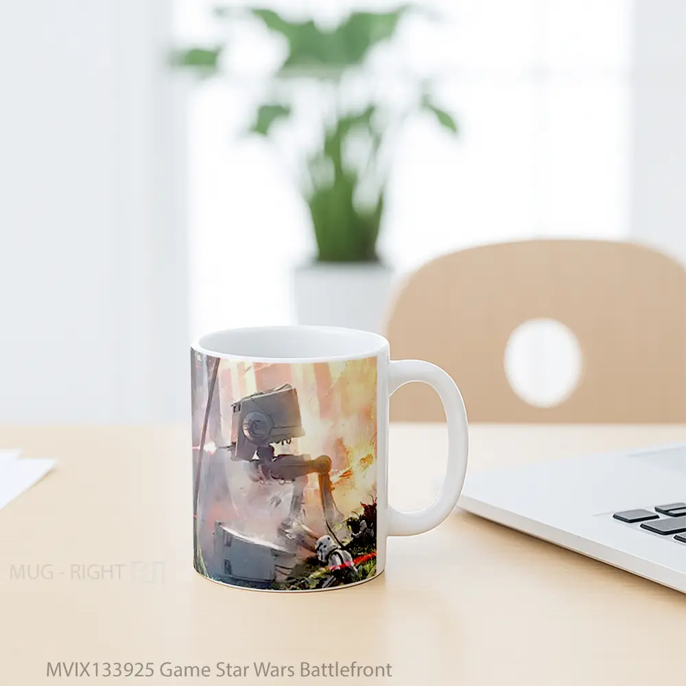 Mug Game Star Wars Battlefront Gelas Star Wars - Tampak Tengah