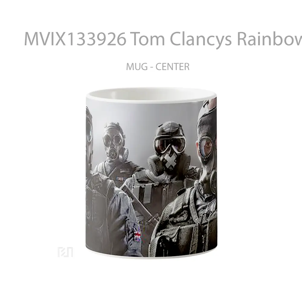 Mug Tom Clancys Rainbow Six Siege Gelas Keramik Unik