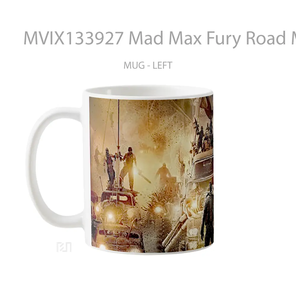 Mug Mad Max Fury Road Movie Gelas Keramik Unik - All-side / Desain