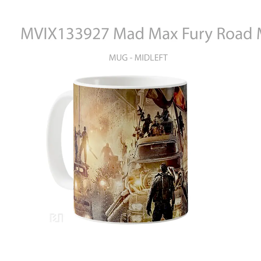 Mug Mad Max Fury Road Movie Gelas Keramik Unik - All-side / Desain