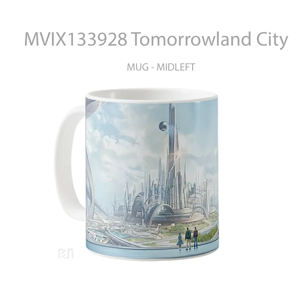 Mug Tomorrowland City Gelas Keramik Unik - All-side / Desain