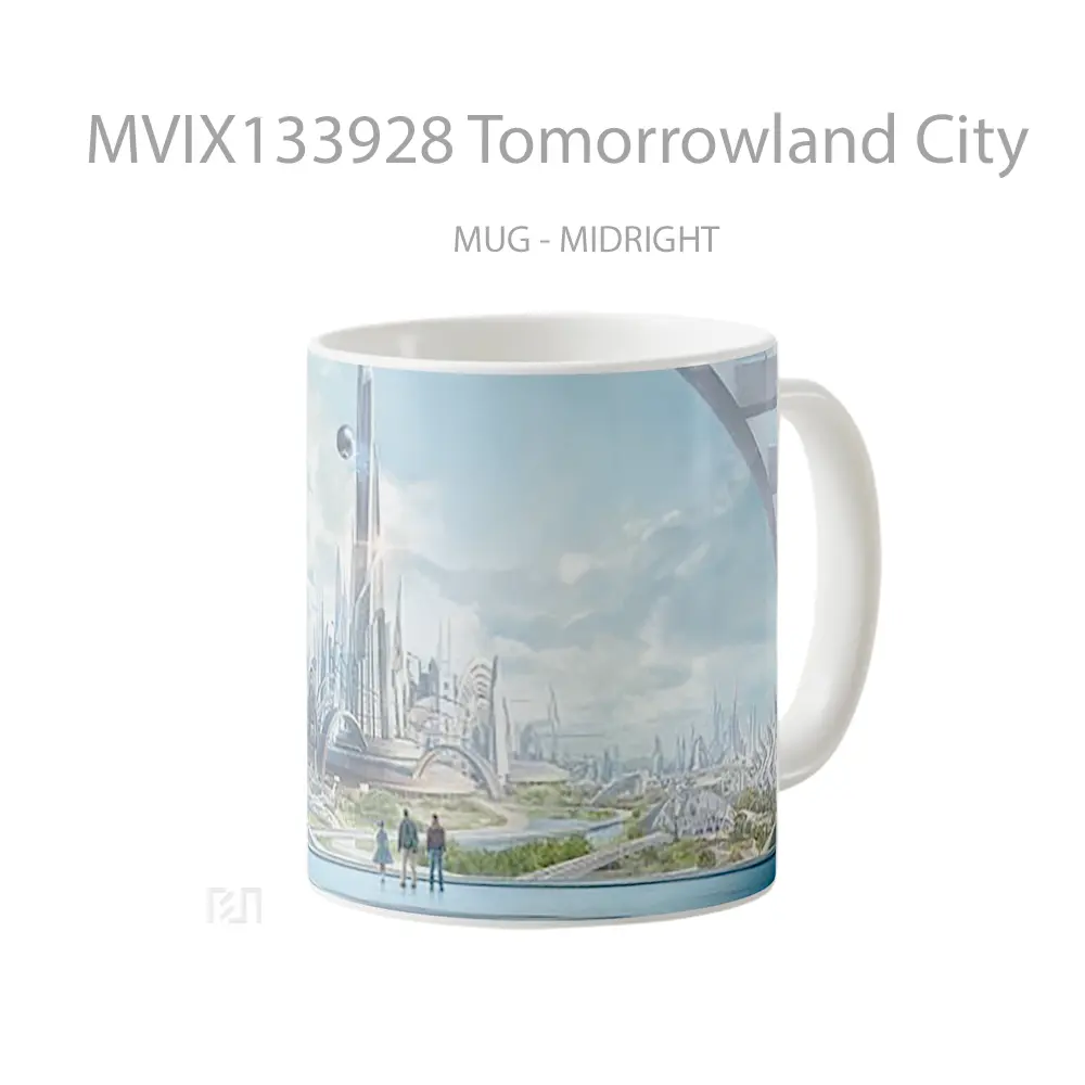 Mug Tomorrowland City Gelas Keramik Unik - All-side / Desain