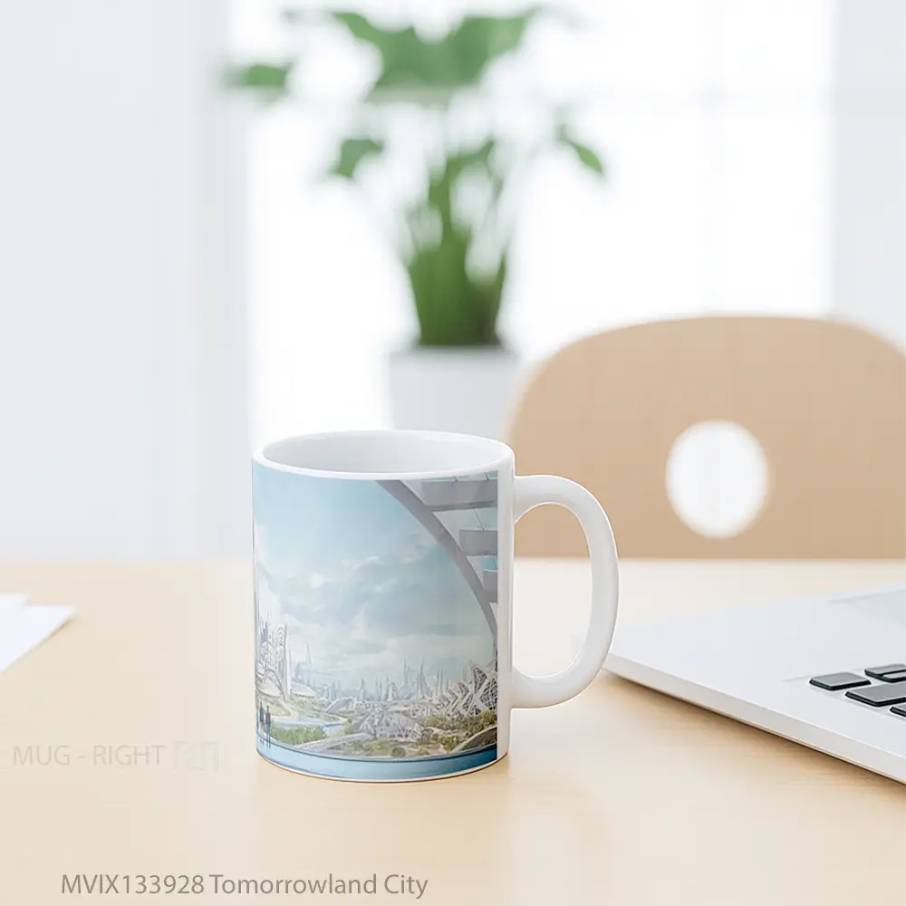 Mug Tomorrowland City Gelas Keramik Unik - All-side / Desain