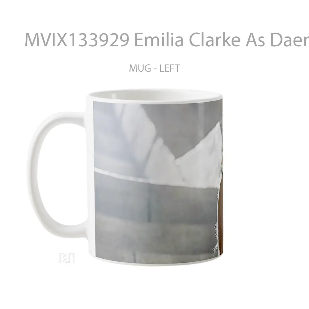 Mug Emilia Clarke As Daenerys Targaryen Gelas Keramik Unik - All-side / Desain