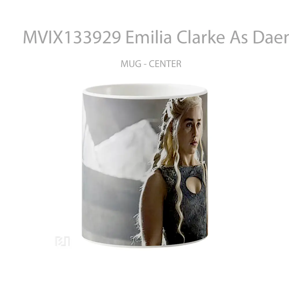 Mug Emilia Clarke As Daenerys Targaryen Gelas Keramik Unik