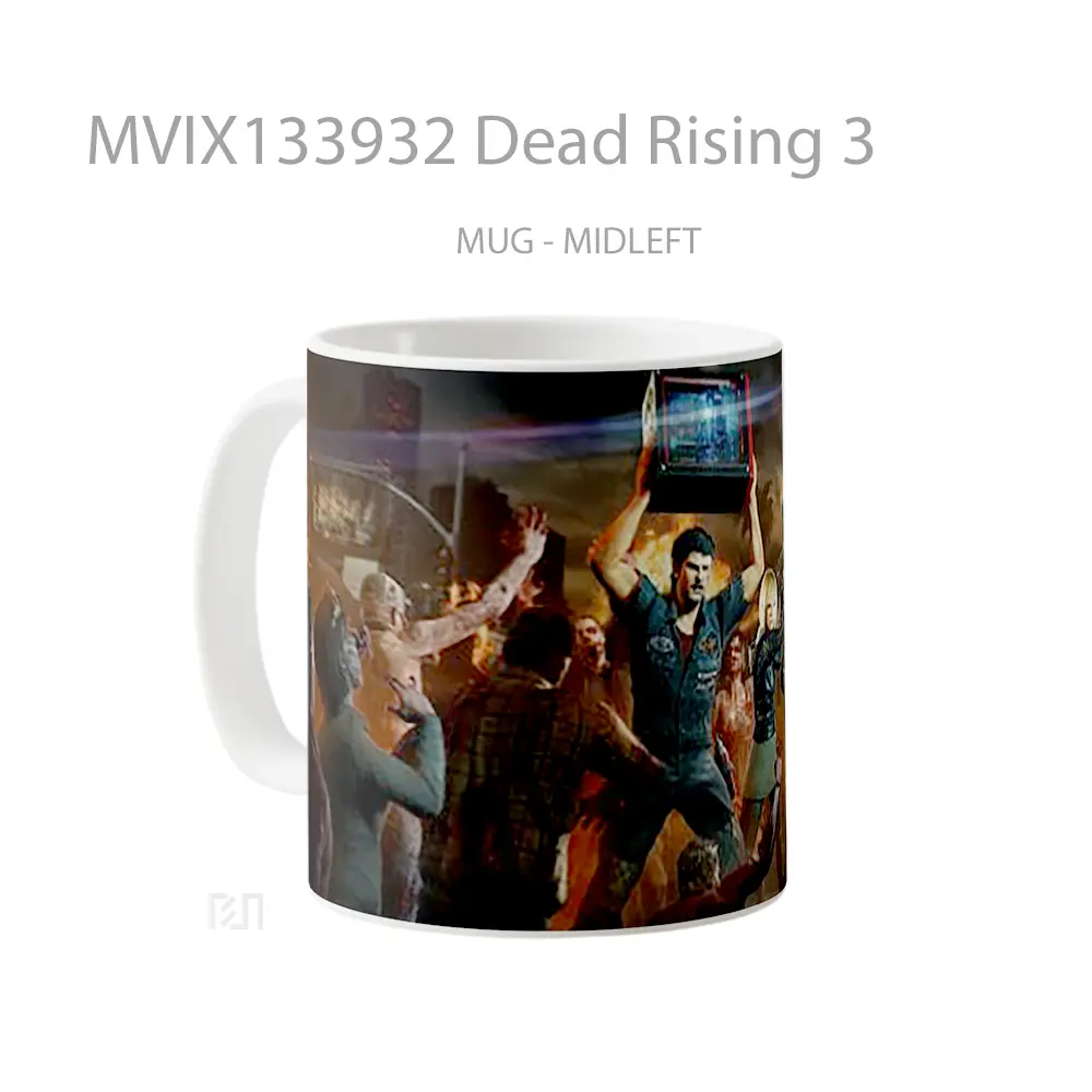 Mug Dead Rising 3 Gelas Keramik Unik - All-side / Desain