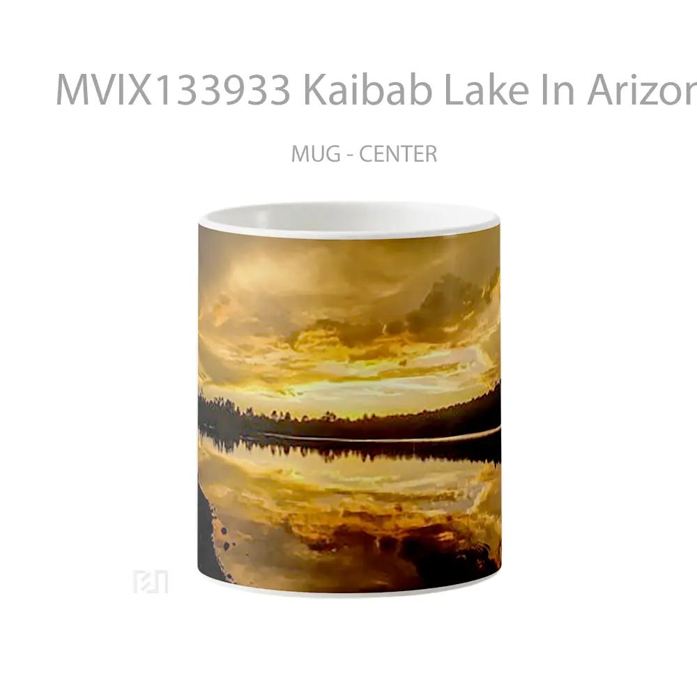 Mug Kaibab Lake In Arizona Gelas Pemandangan Alam
