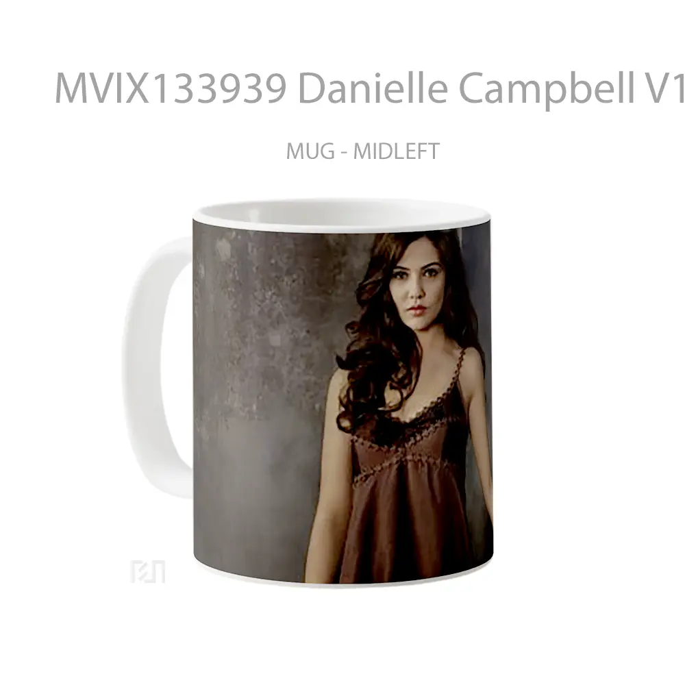Mug Danielle Campbell V1 Gelas Keramik Unik - All-side / Desain