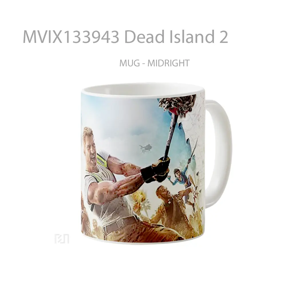 Mug Dead Island 2 Gelas Pemandangan Alam - All-side / Desain