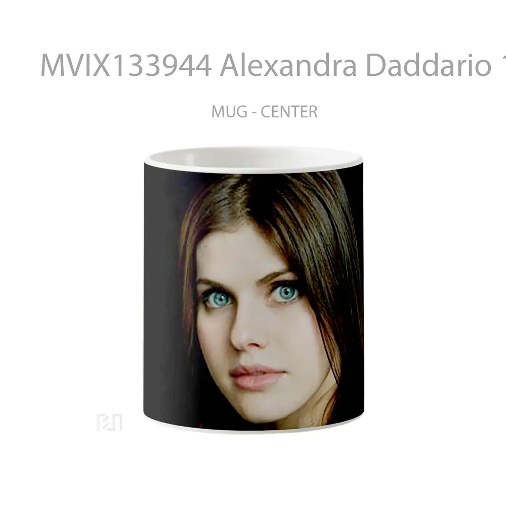 Mug Alexandra Daddario 1 Gelas Selebriti
