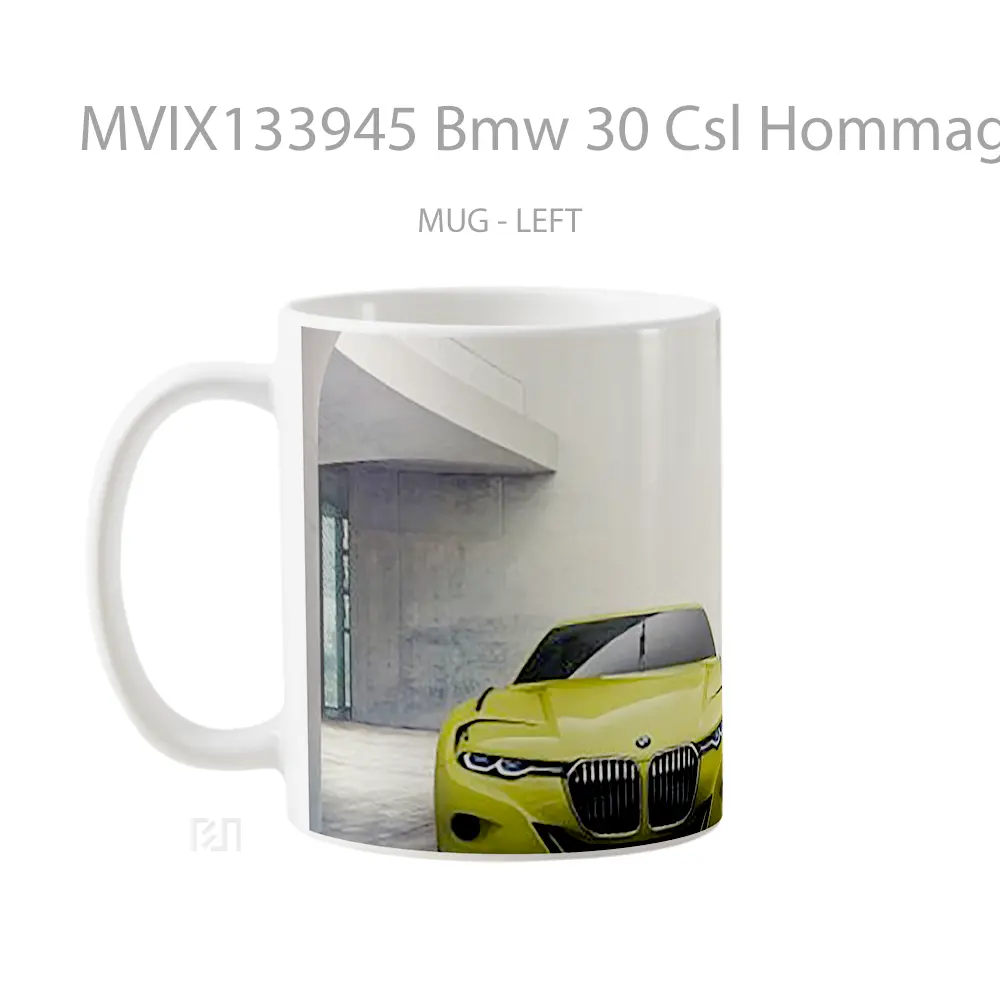 Mug Bmw 30 Csl Hommage Concept Cangkir Mobil - All-side / Desain