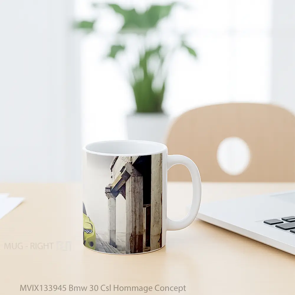 Mug Bmw 30 Csl Hommage Concept Cangkir Mobil - All-side / Desain