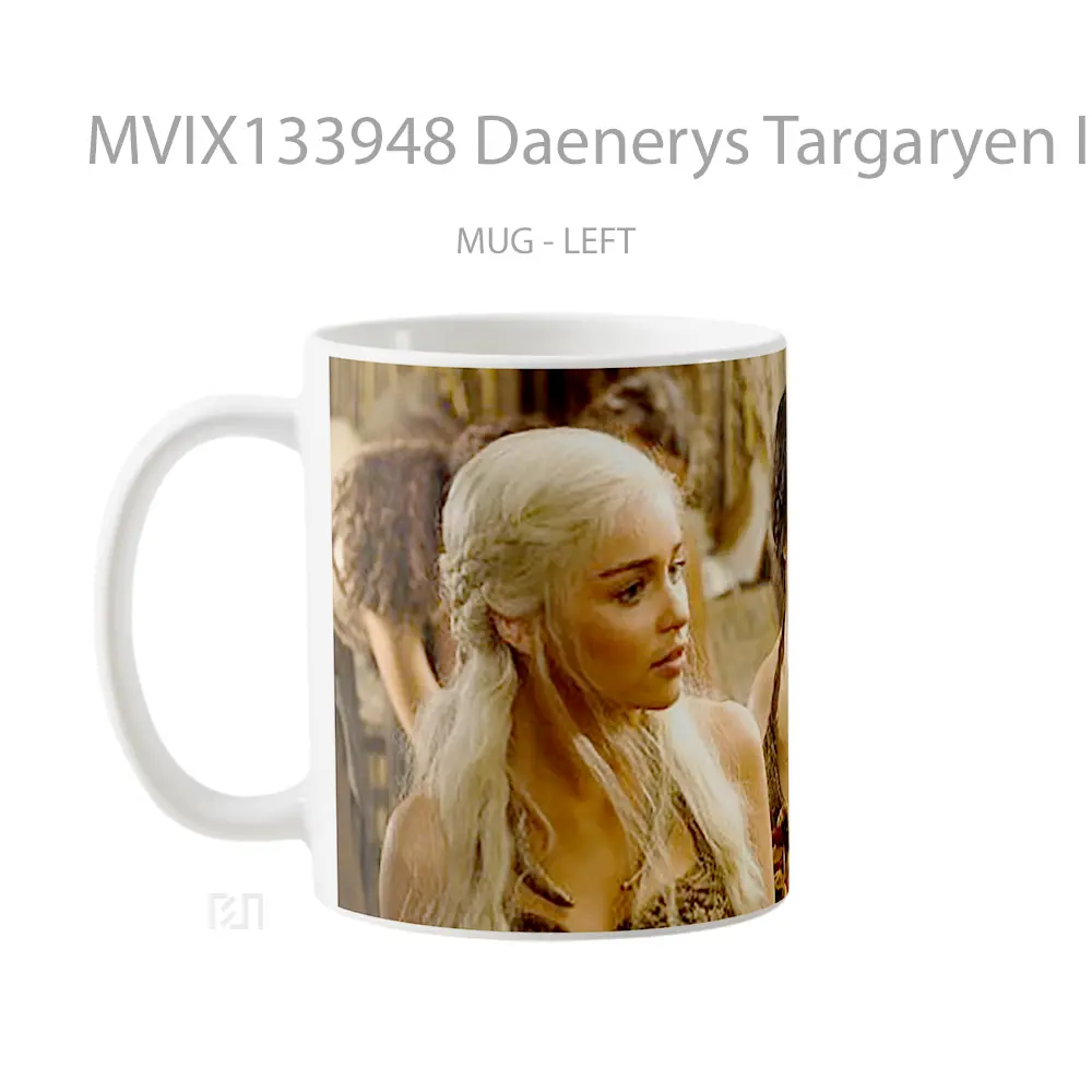 Mug Daenerys Targaryen In The First Season Gelas Keramik Unik - All-side / Desain
