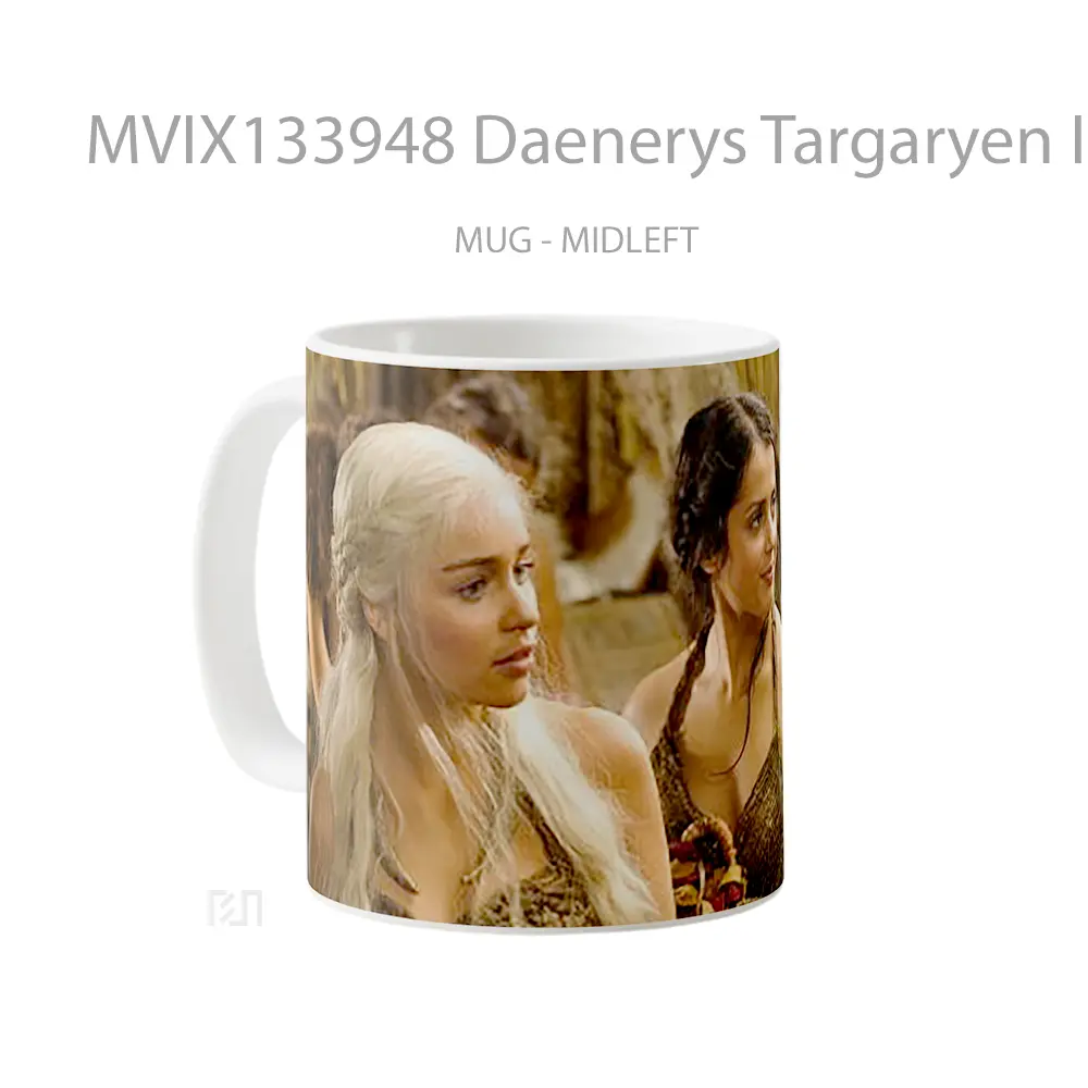 Mug Daenerys Targaryen In The First Season Gelas Keramik Unik - All-side / Desain