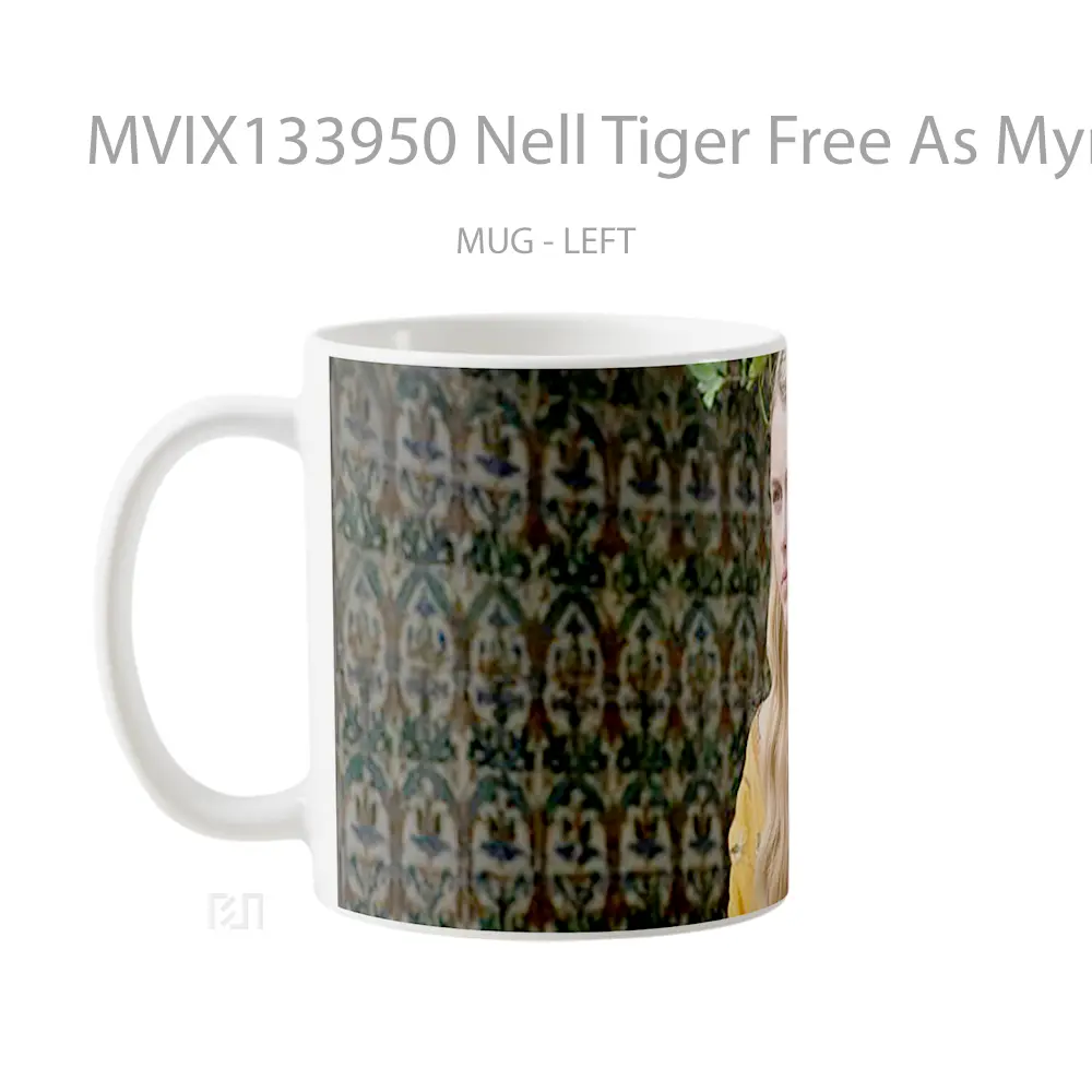 Mug Nell Tiger Free As Myrcella Baratheon Gelas Hewan Lucu - All-side / Desain