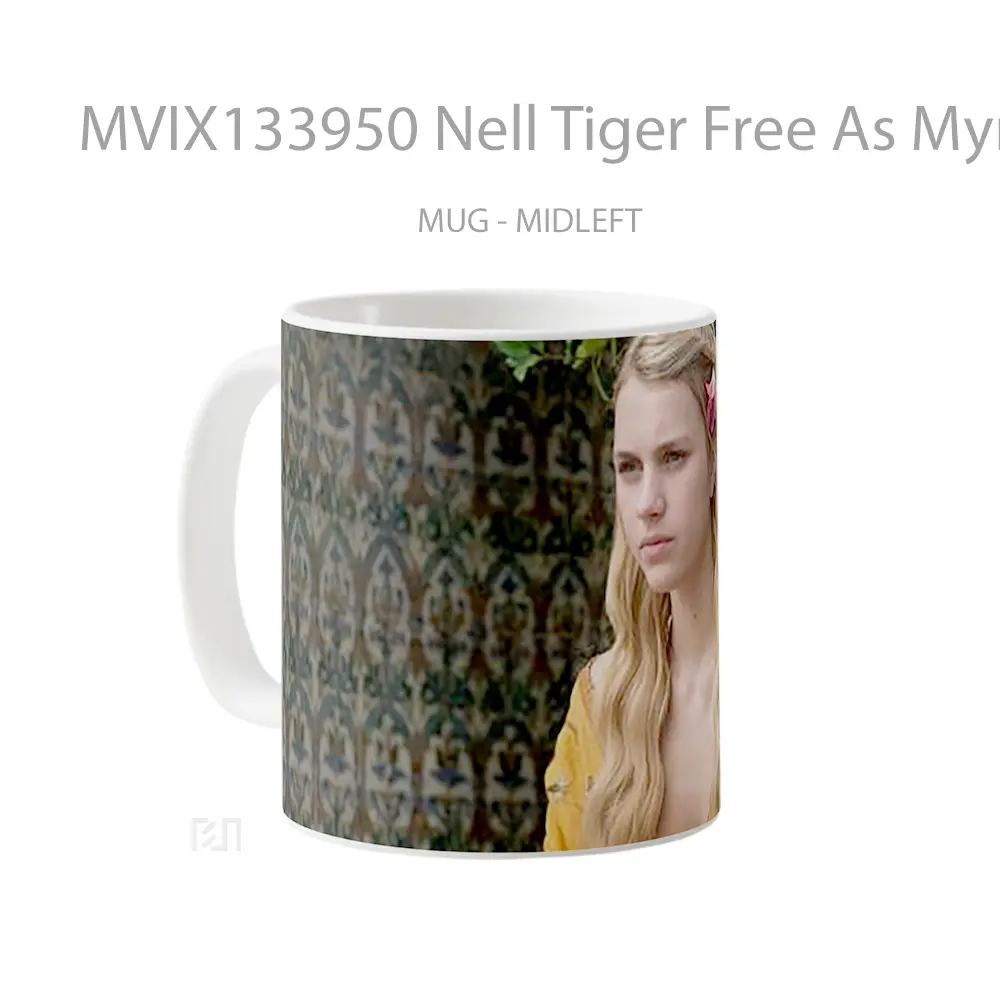 Mug Nell Tiger Free As Myrcella Baratheon Gelas Hewan Lucu - All-side / Desain