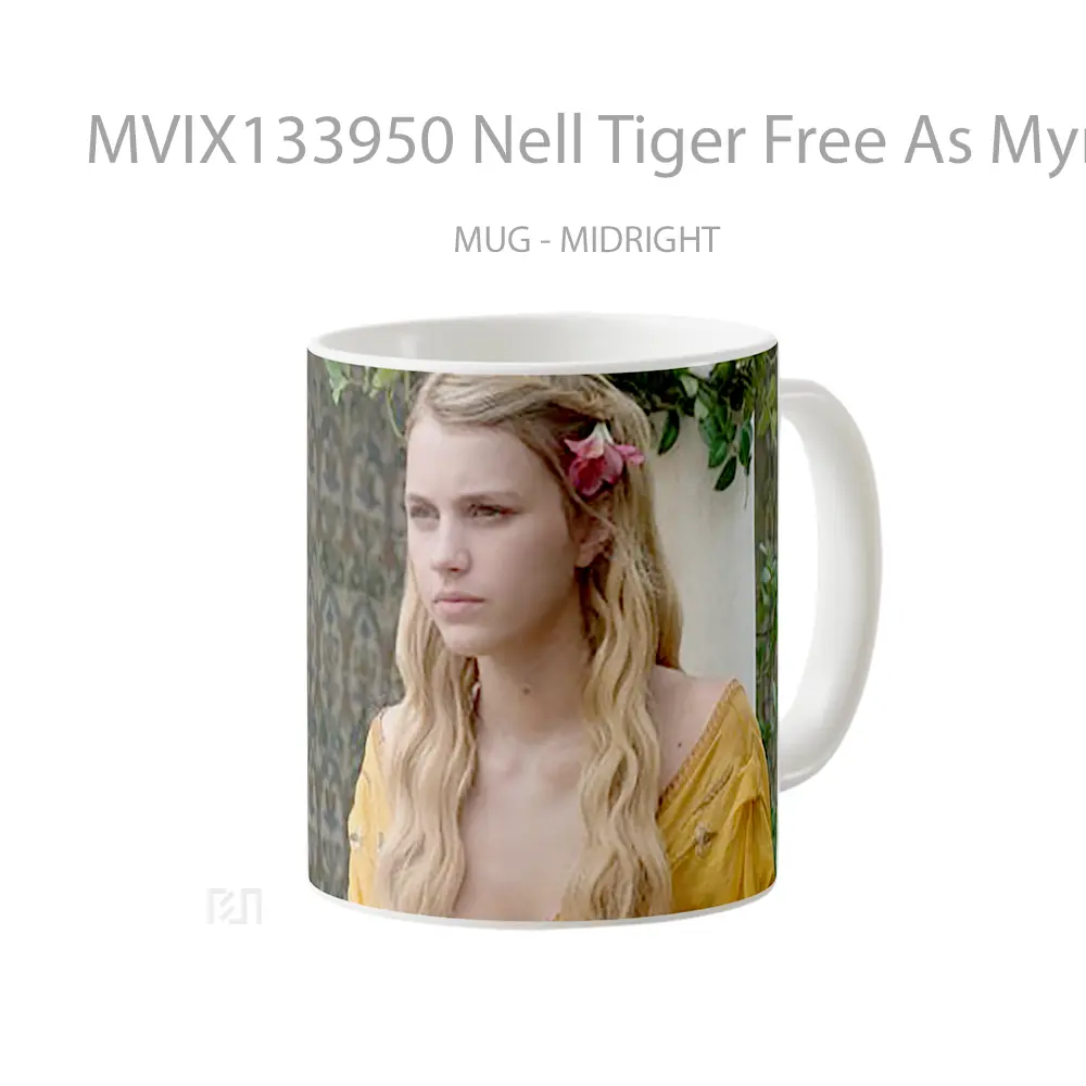 Mug Nell Tiger Free As Myrcella Baratheon Gelas Hewan Lucu - All-side / Desain