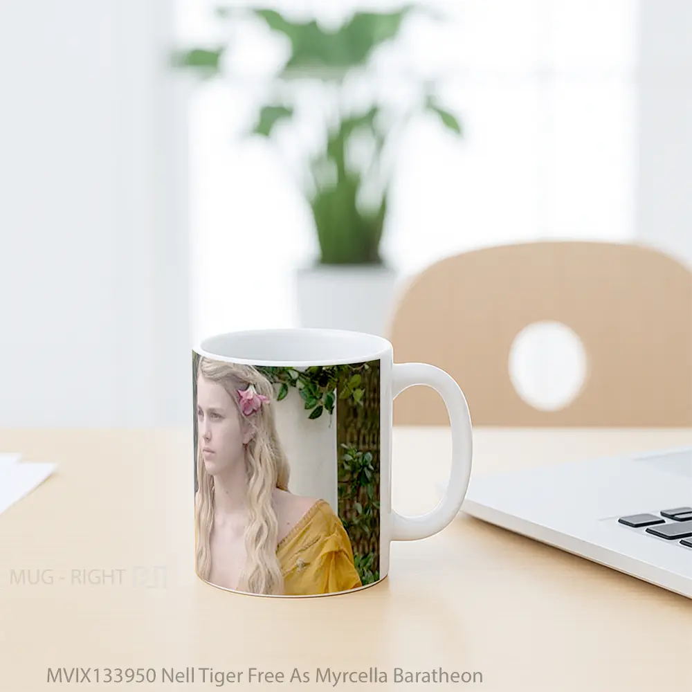 Mug Nell Tiger Free As Myrcella Baratheon Gelas Hewan Lucu - All-side / Desain