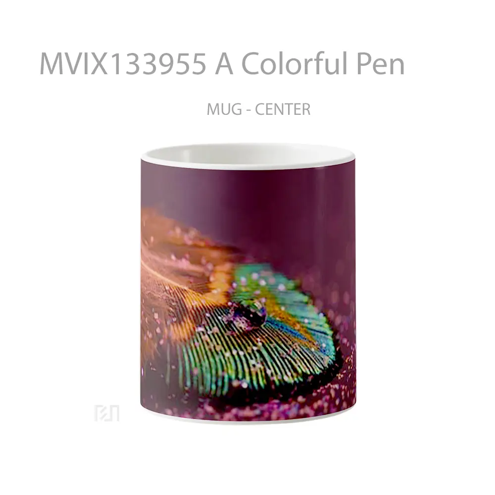 Mug A Colorful Pen Gelas Keramik Unik