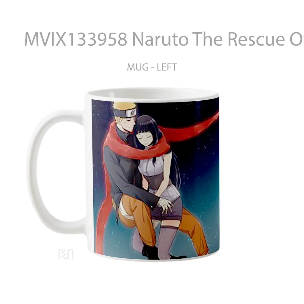 Mug Naruto The Rescue Of The Snow Princess Cangkir Anime - All-side / Desain