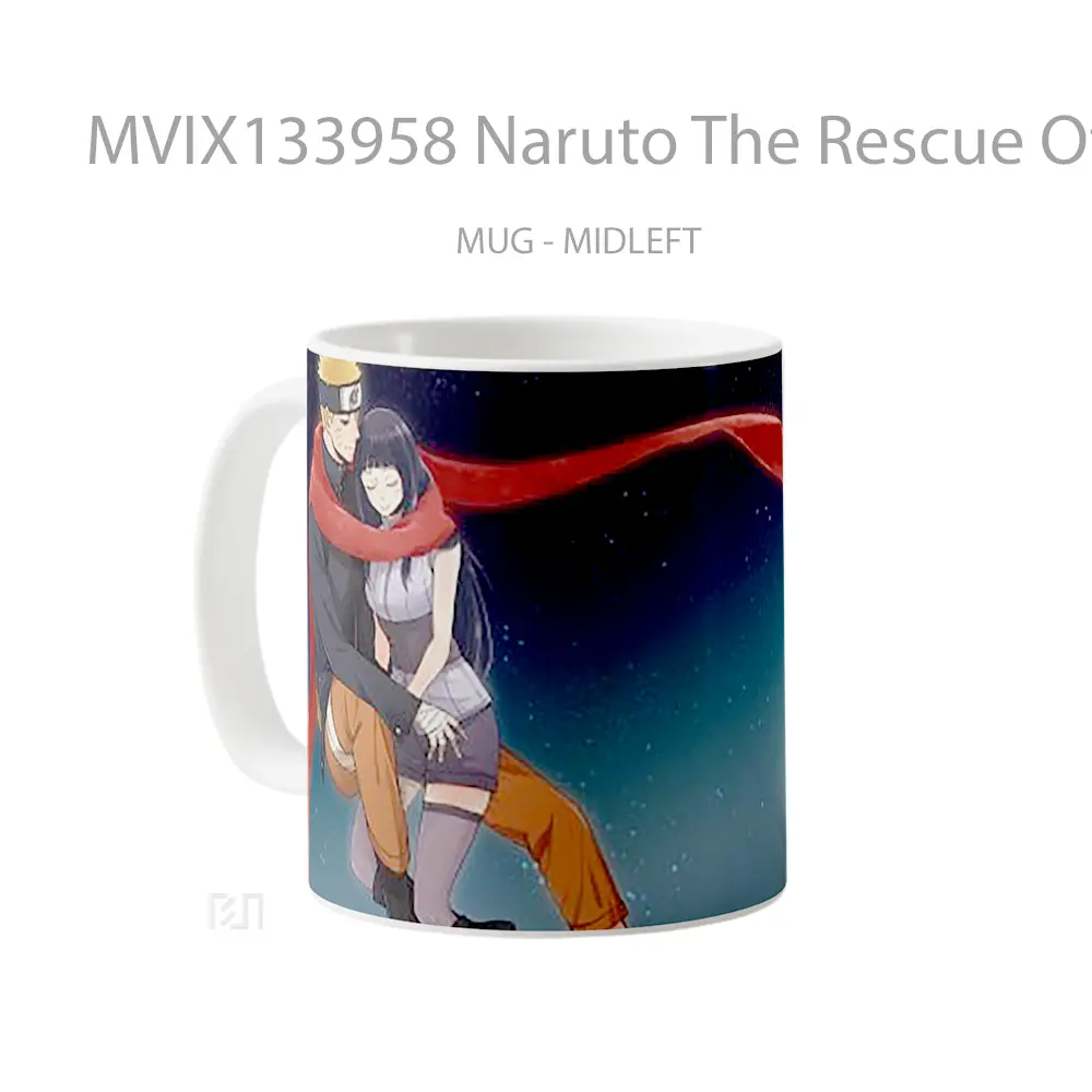 Mug Naruto The Rescue Of The Snow Princess Cangkir Anime - All-side / Desain