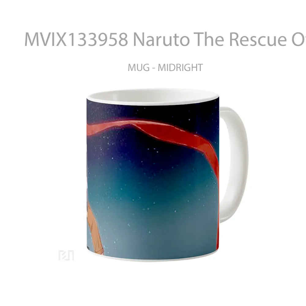 Mug Naruto The Rescue Of The Snow Princess Cangkir Anime - All-side / Desain
