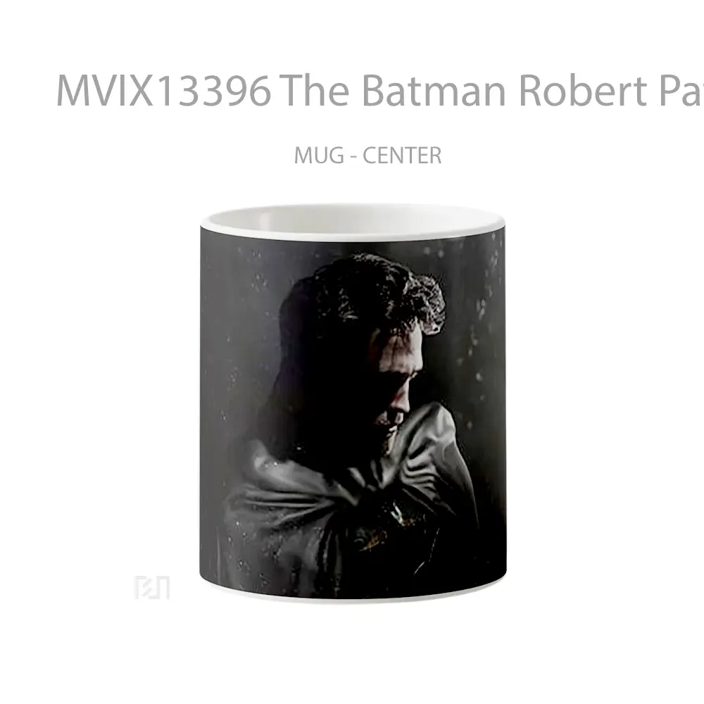 Mug The Batman Robert Pattinson Mask Off Gelas Superhero