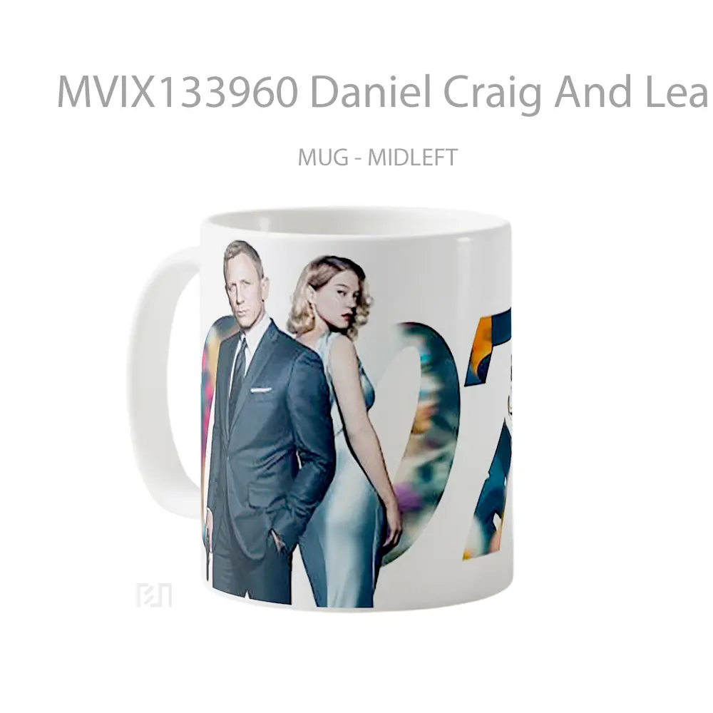 Mug Daniel Craig And Lea Seydoux In Specter Gelas Keramik Unik - All-side / Desain