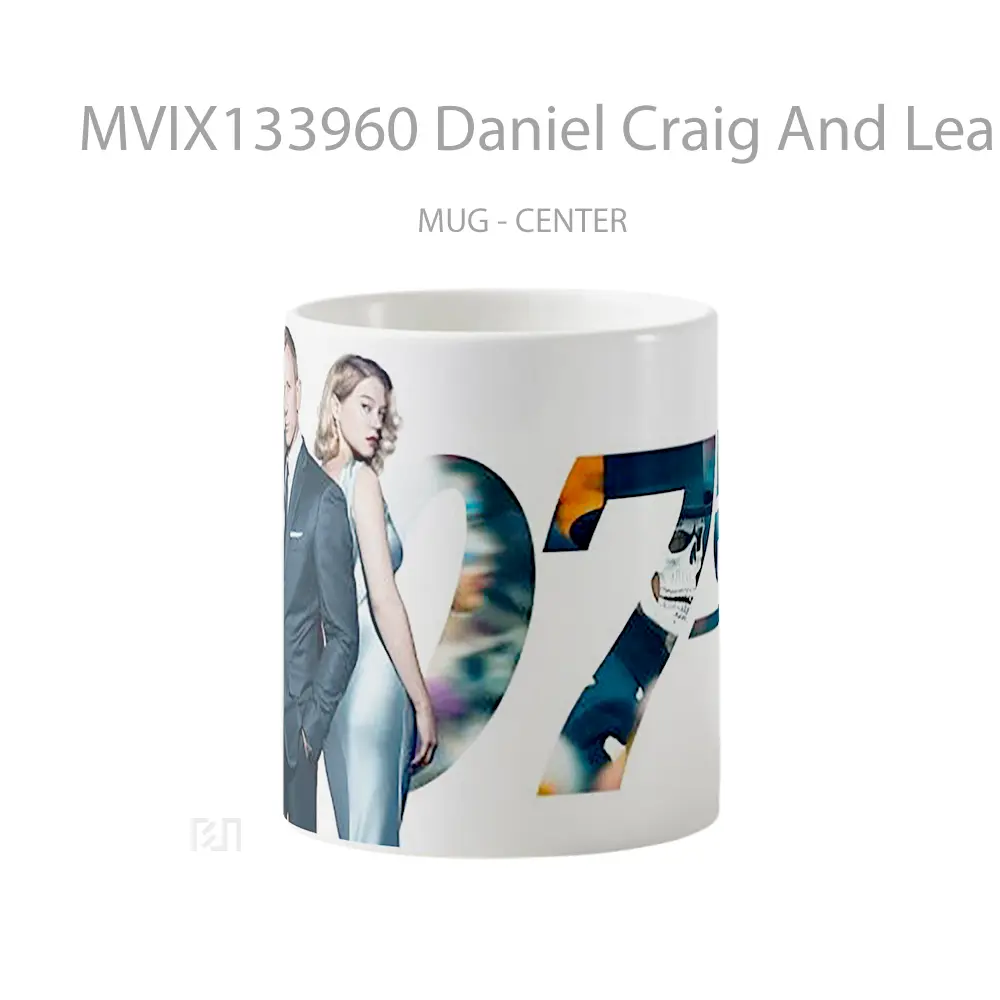 Mug Daniel Craig And Lea Seydoux In Specter Gelas Keramik Unik