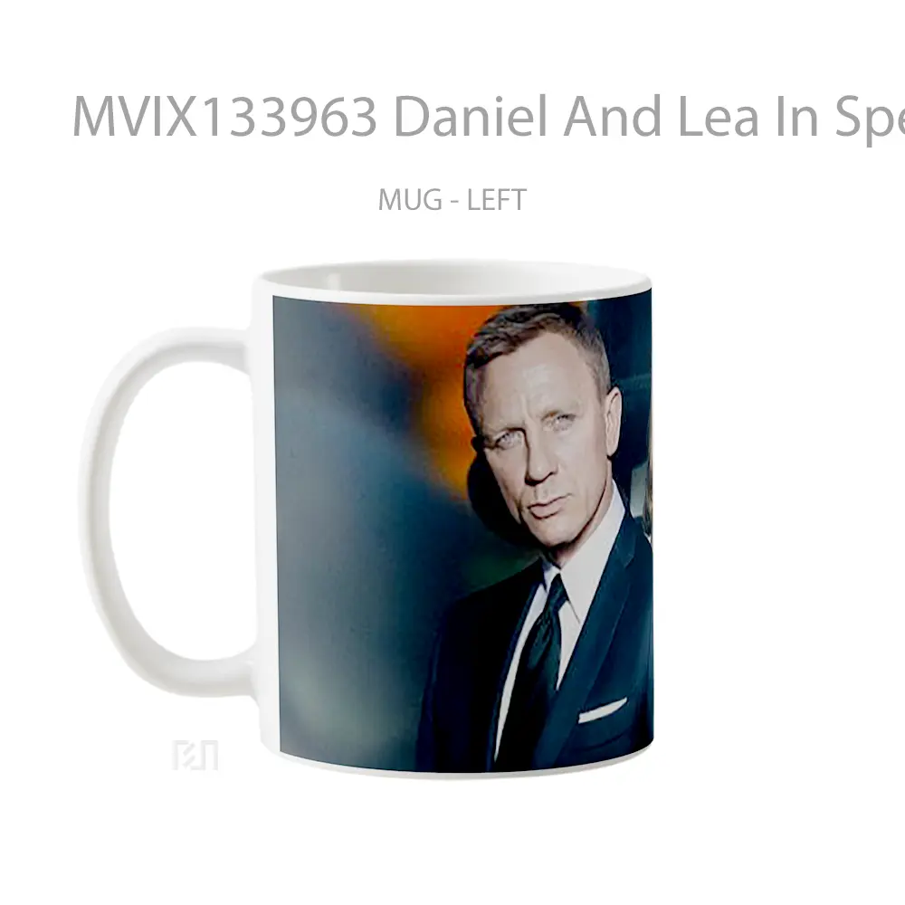 Mug Daniel And Lea In Specter Gelas Keramik Unik - All-side / Desain