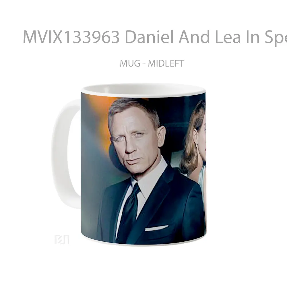 Mug Daniel And Lea In Specter Gelas Keramik Unik - All-side / Desain
