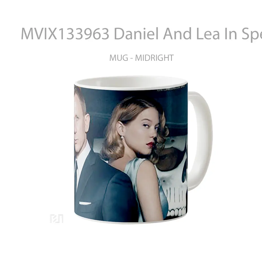 Mug Daniel And Lea In Specter Gelas Keramik Unik - All-side / Desain