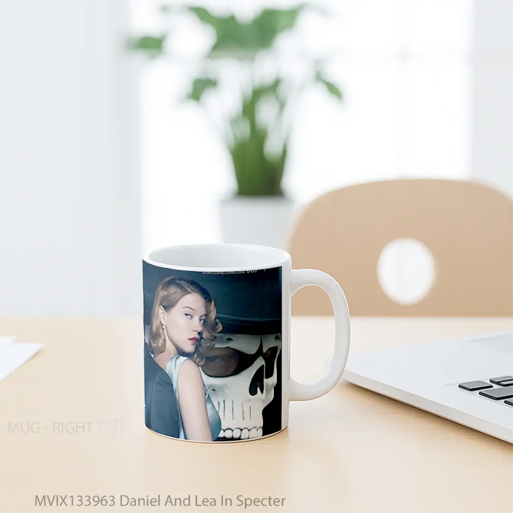 Mug Daniel And Lea In Specter Gelas Keramik Unik - All-side / Desain