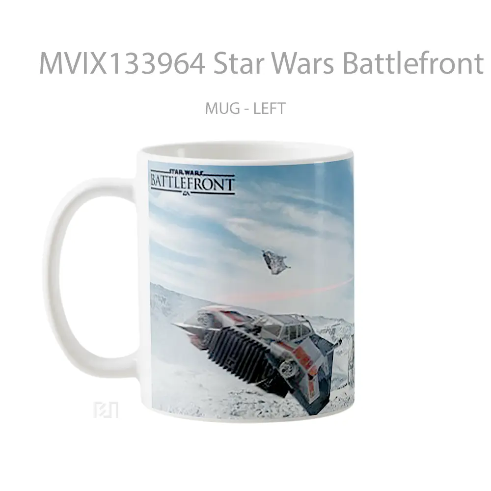 Mug Star Wars Battlefront Game Gelas Star Wars - Tampak Tengah
