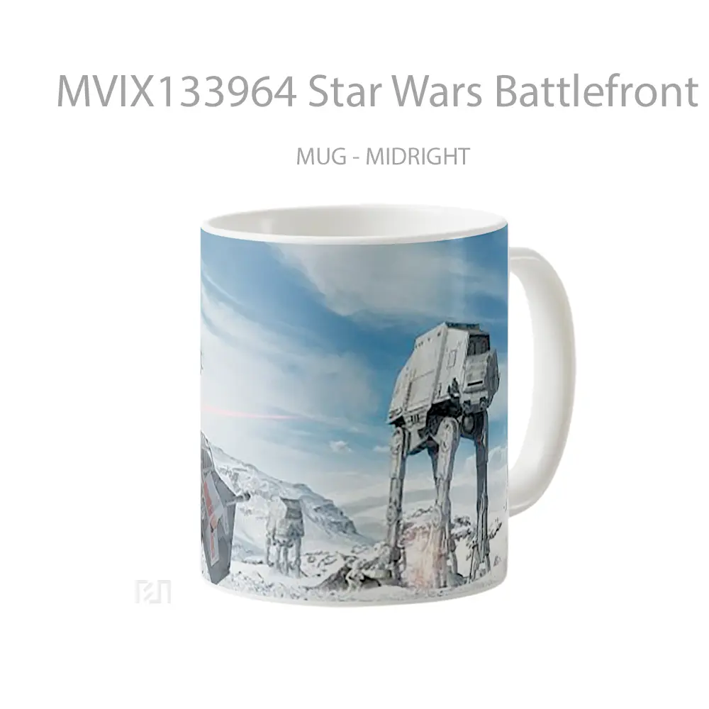 Mug Star Wars Battlefront Game Gelas Star Wars - Tampak Tengah