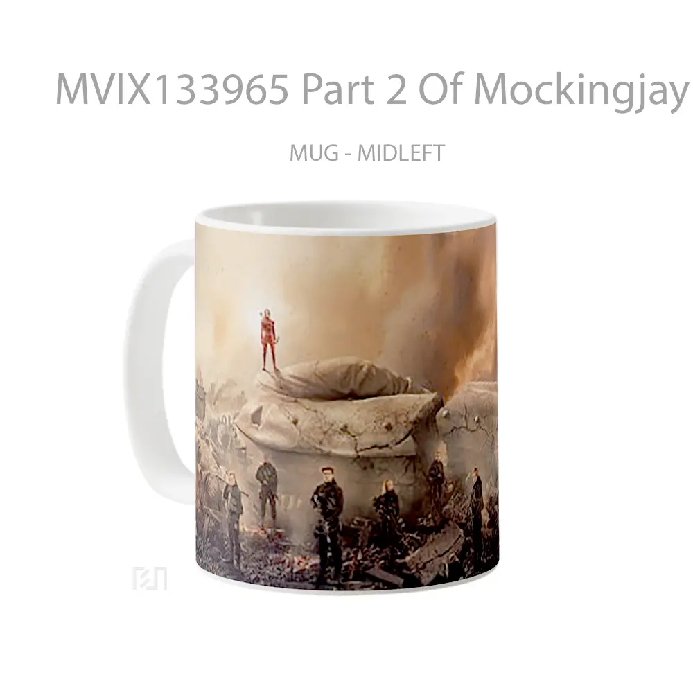 Mug Part 2 Of Mockingjay Gelas Keramik Unik - All-side / Desain