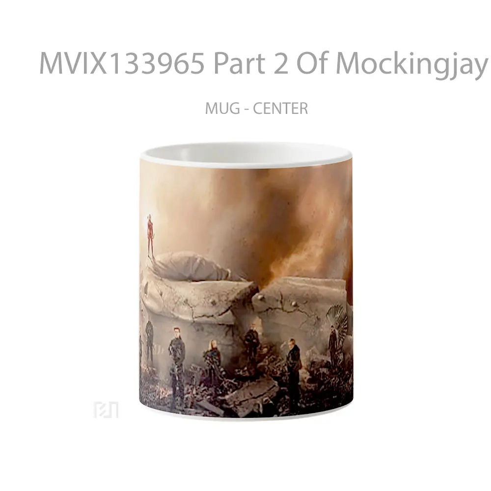 Mug Part 2 Of Mockingjay Gelas Keramik Unik