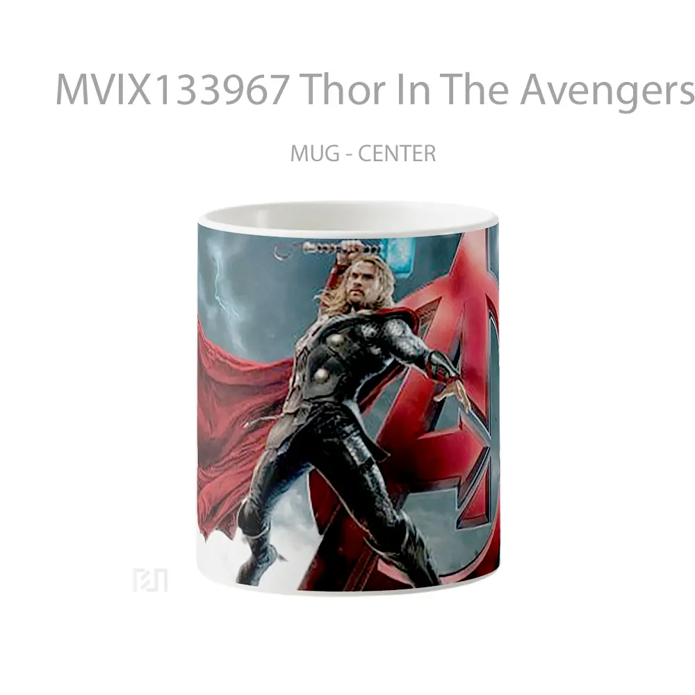 Mug Keramik Premium SNI - Mug Thor In The Avengers Gelas Superhero