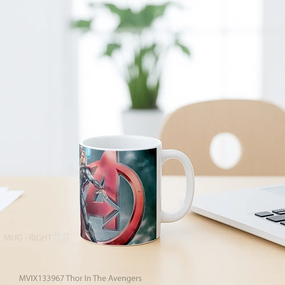 Mug Thor In The Avengers Gelas Superhero - All-side / Desain