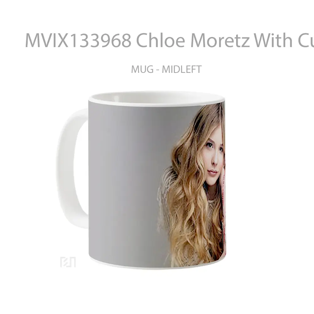 Mug Chloe Moretz With Curly Hair V1 Gelas Keramik Unik - All-side / Desain