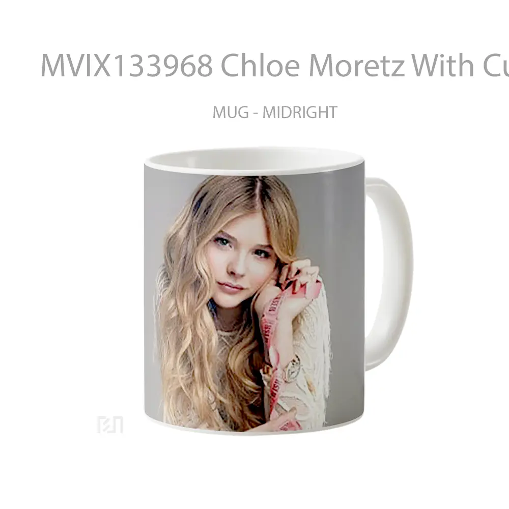 Mug Chloe Moretz With Curly Hair V1 Gelas Keramik Unik - All-side / Desain