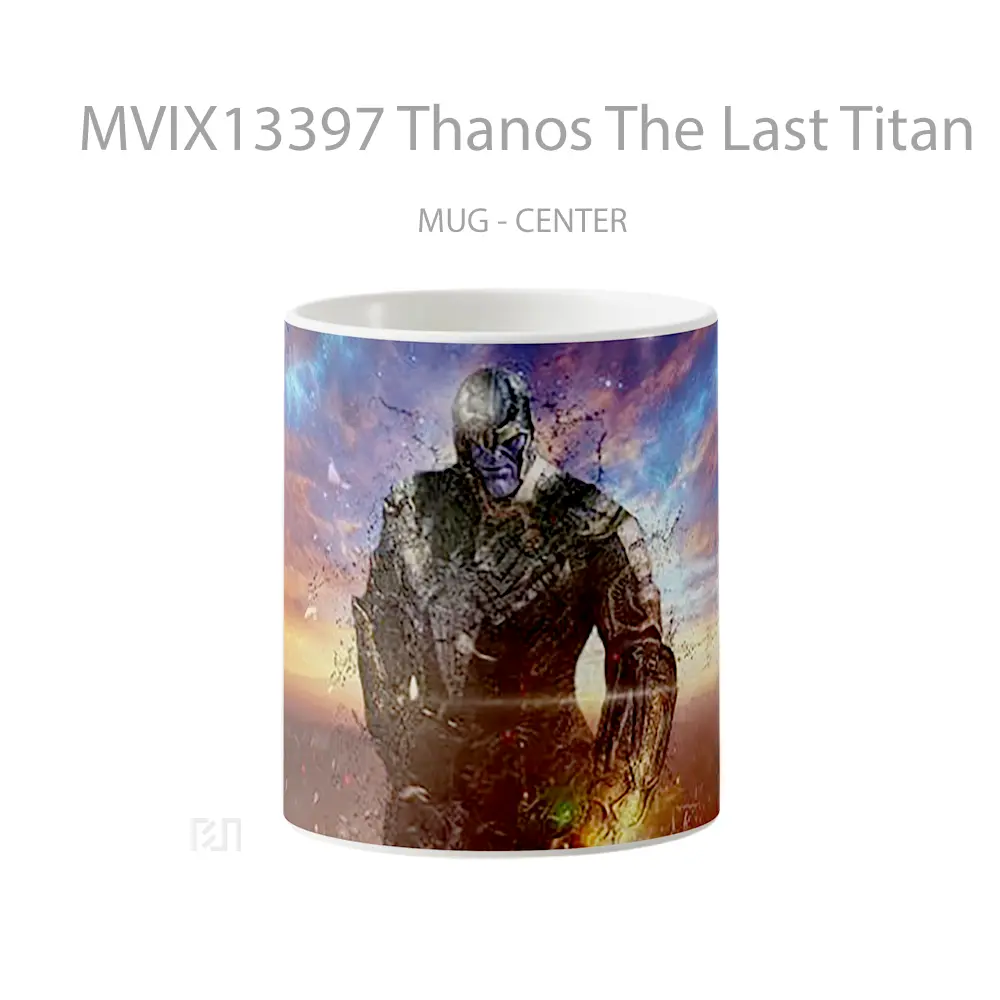 Mug Thanos The Last Titan Gelas Keramik Unik