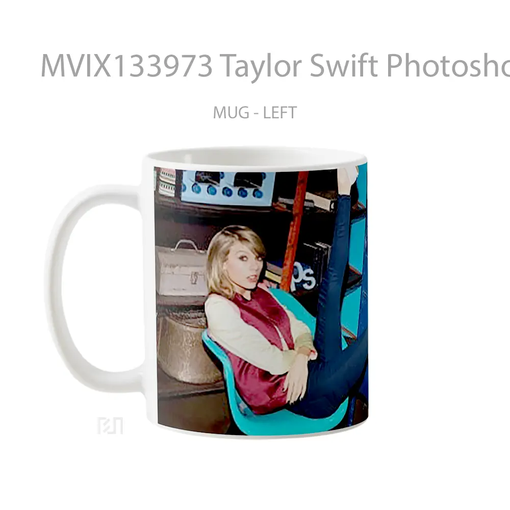 Mug Taylor Swift Photoshoot For Keeds Gelas Selebriti - All-side / Desain