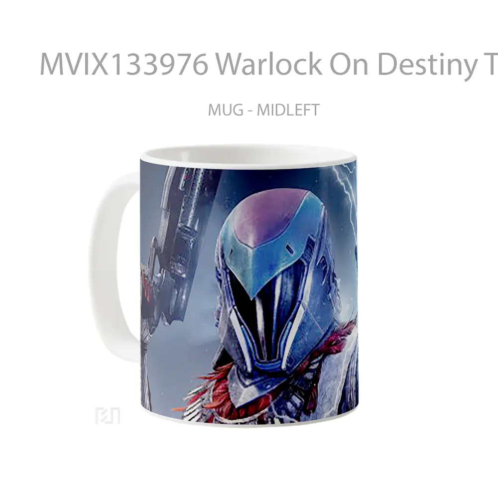 Mug Warlock On Destiny The Taken King Gelas Keramik Unik - All-side / Desain