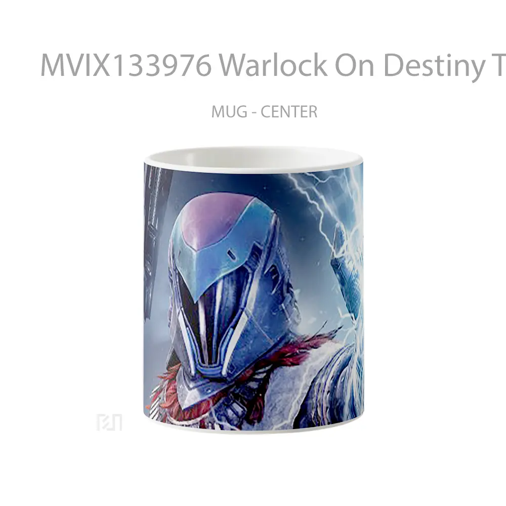 Mug Warlock On Destiny The Taken King Gelas Keramik Unik