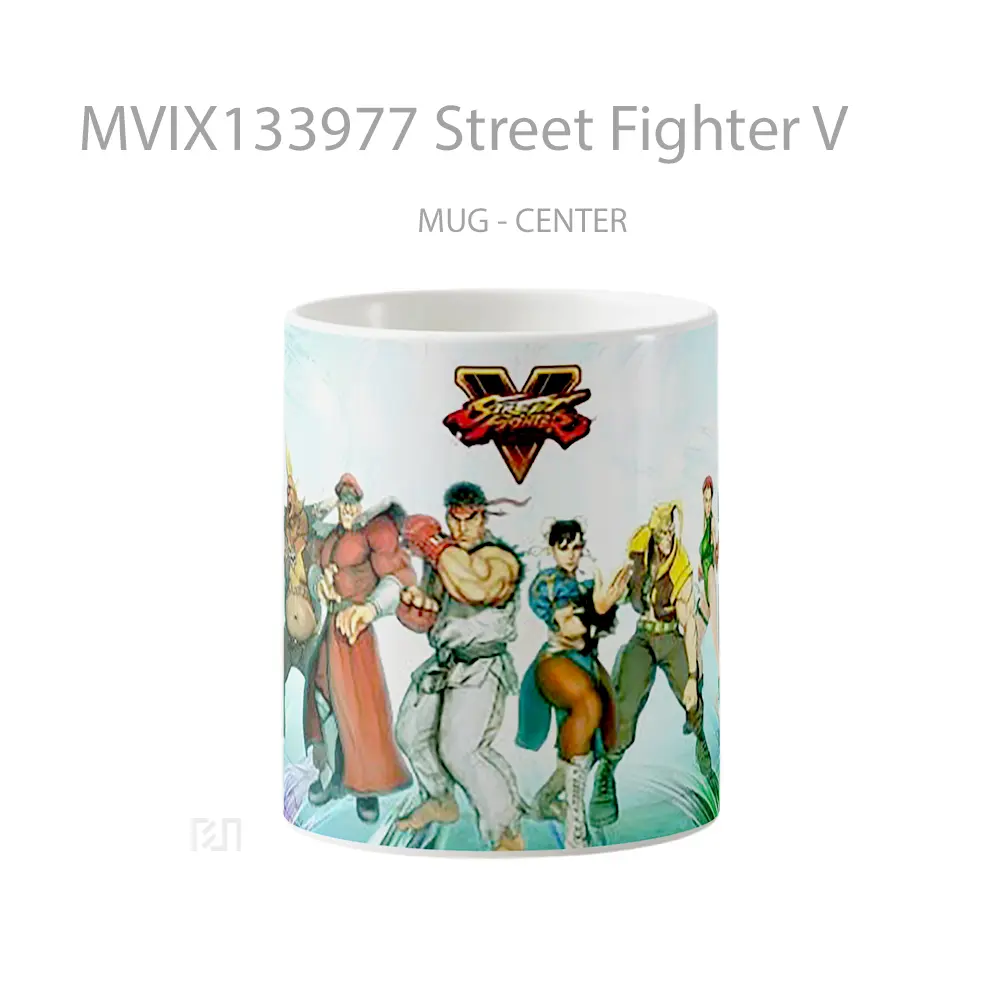 Mug Street Fighter V Cangkir Gamer