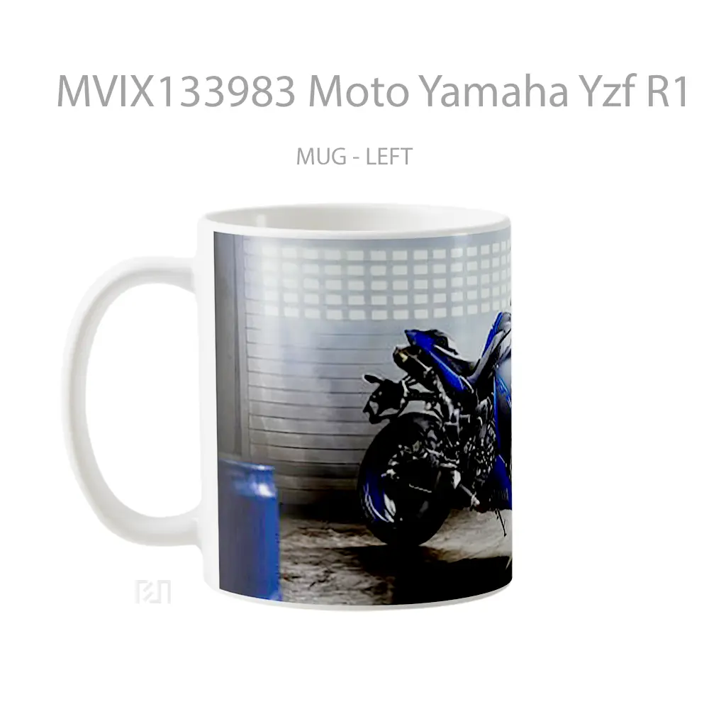 Mug Moto Yamaha Yzf R1 Gelas Keramik Unik - All-side / Desain
