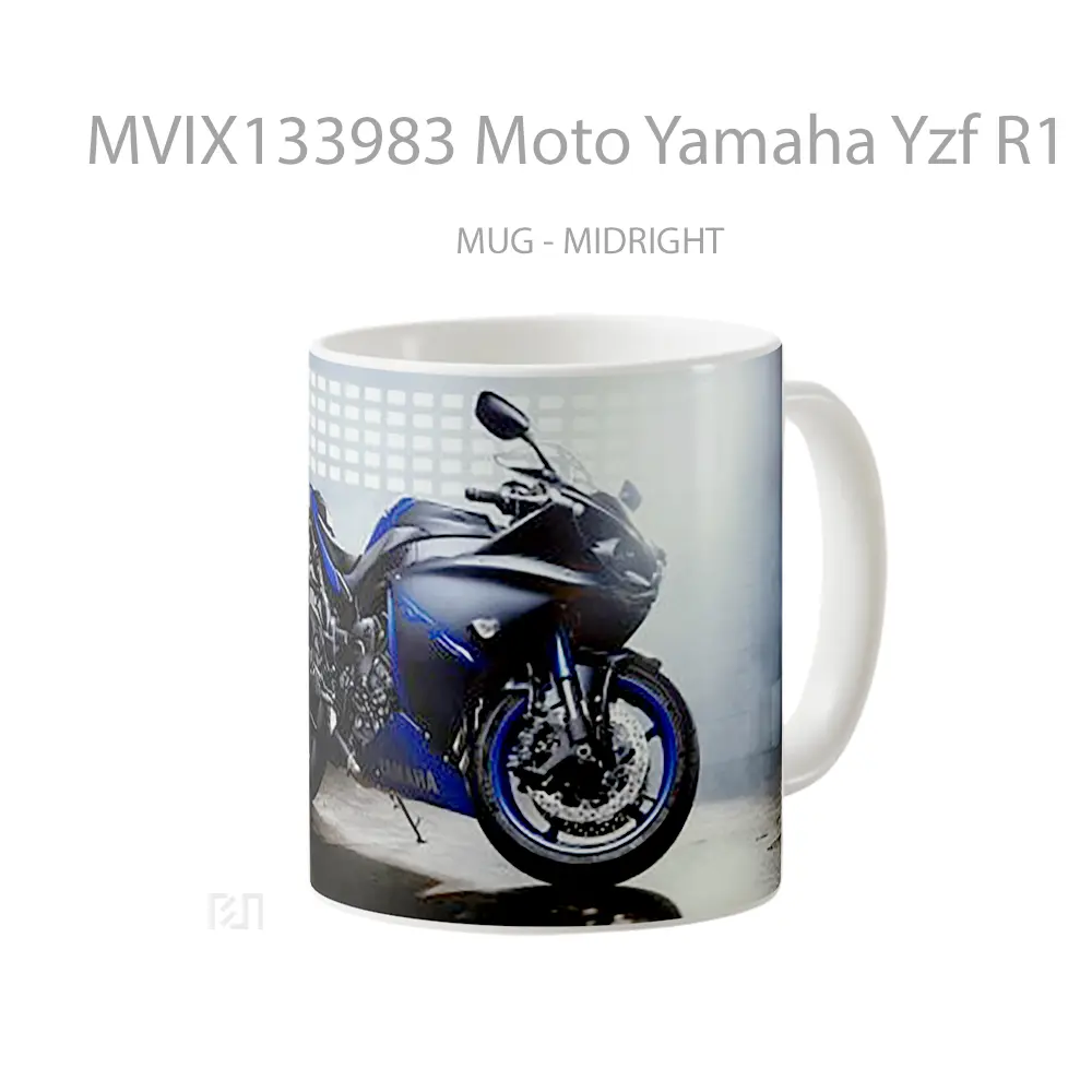 Mug Moto Yamaha Yzf R1 Gelas Keramik Unik - All-side / Desain
