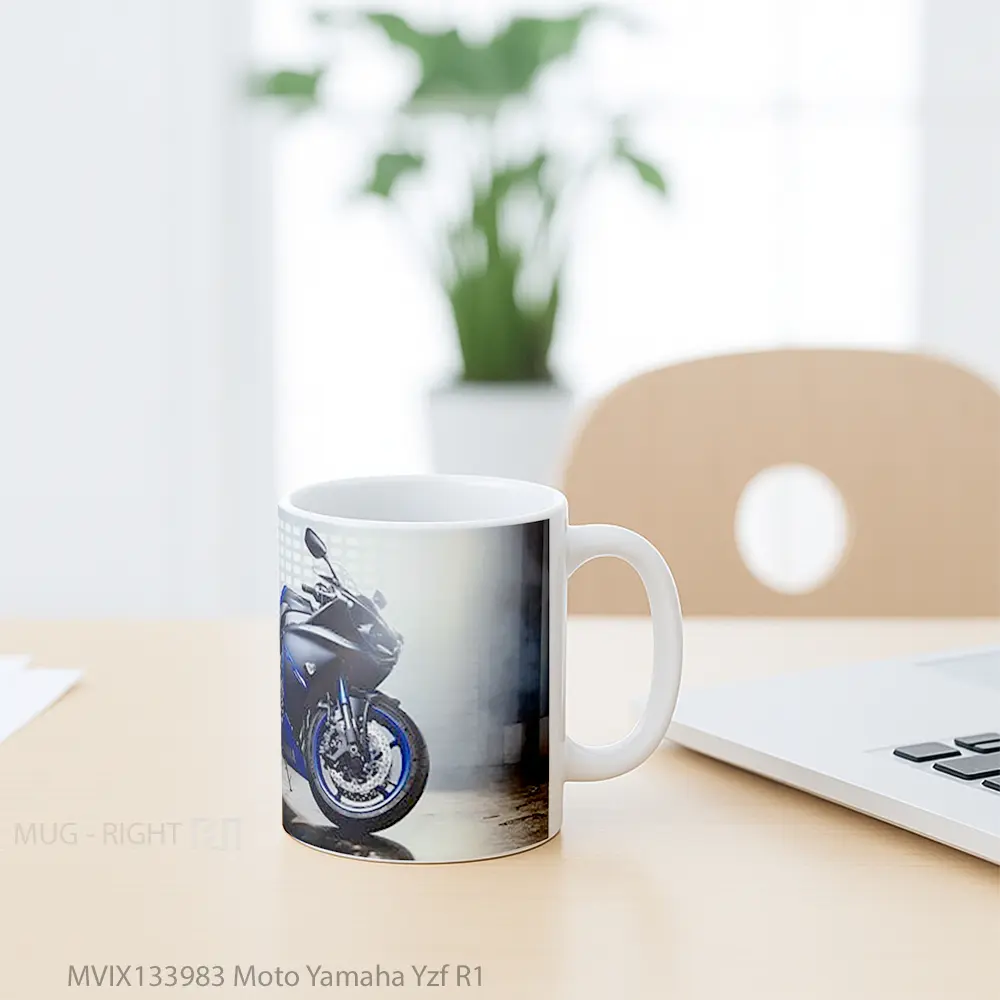 Mug Moto Yamaha Yzf R1 Gelas Keramik Unik - All-side / Desain